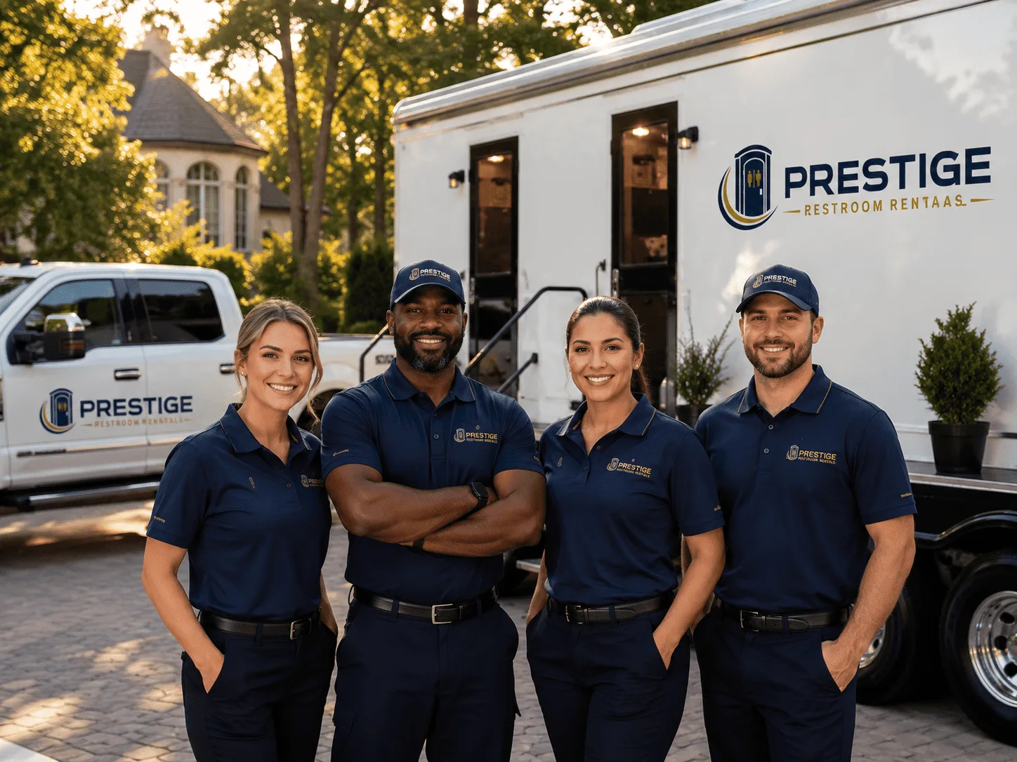 Trusted Luxury Portable Restrooms company in Radnor, OH